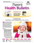 January 2016 Parent Health Bulletin