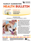 January 2017 Family Caregiver Health Bulletin