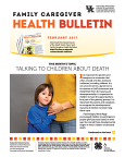 February 2017 Family Caregiver Health Bulletin