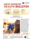 April 2022 Family Caregiver Health Bulletin
