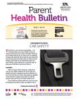 May 2015 Parent Health Bulletin