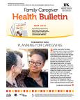 May 2016 Family Caregiver Health Bulletin
