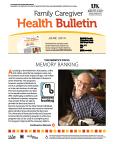 June 2014 Care Giver Health Bulletin