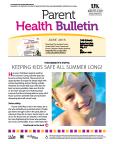 June 2015 Health Bulletin Parent
