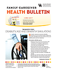 June 2017 Family Caregiver Health Bulletin