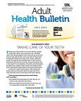July 2015 Health Bulletin Adult