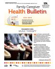 July 2016 Health Bulletin Care Giver