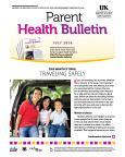 July 2016 Health Bulletin Parent