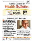 August 2012 Caregiver Health Bulletin