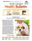 August 2014 Care Giver Health Bulletin