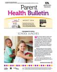 August 2014 Parent Health Bulletin