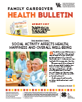 August 2017 Family Caregiver Health Bulletin