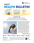 August 2025 Adult Health Bulletin