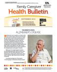 September 2014 Care Giver Health Bulletin
