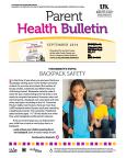 September 2014 Parent Health Bulletin