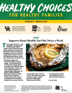 February / March 2019 Healthy Choices Newsletter English