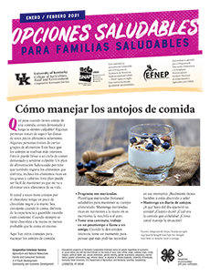 January / Februay 2021 Healthy Choices Newlsetter Spanish