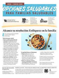 January-February 2024 Healthy Choices Newsletter (Spanish)