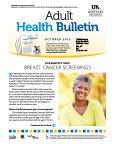 October 2015 Adult Health Bulletin