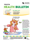 October 2016 Youth Health Bulletin