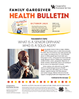 October 2025 Family Caregiver Health Bulletin