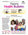 November 2015 Parent Health Bulletin