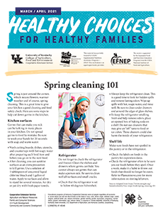 March / April 2021 Healthy Choices Newlsetter English