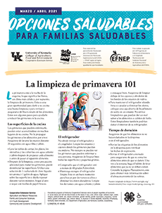 March / April 2021 Healthy Choices Newlsetter Spanish