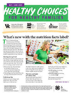 May / June 2021 Healthy Choices Newsletter English