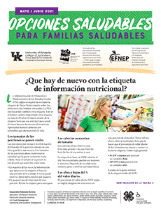 May / June 2021 Healthy Choices Newsletter Spanish