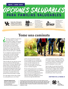 May / June 2023 Healthy Choices Newsletter (Spanish)