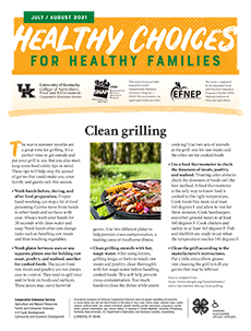 July / August 2021 Healthy Choices Newsletter English