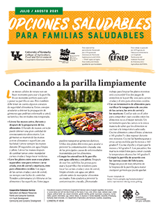 July / August 2021 Healthy Choices Newsletter Spanish