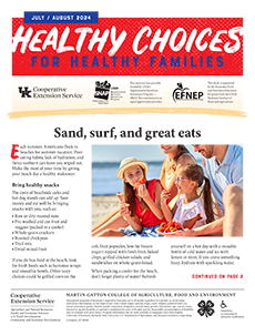 July-August 2024 Healthy Choices Newsletter (English)