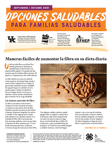 September / October 2021 Healthy Choices Newsletter Spanish