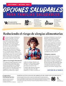 September / October 2023 Healthy Choices Newsletter (Spanish)