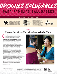 December 2018 / January 2019 Healthy Choices Newsletter Spanish