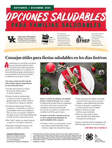 November / December 2021 Healthy Choices Newsletter Spanish