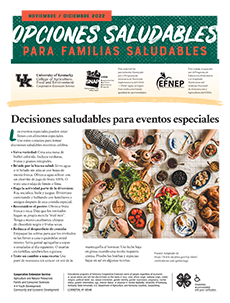 November / December 2022 Healthy Choices Newsletter (Spanish)