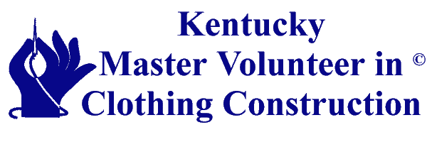 Kentucky Master Volunteer in Clothing Construction